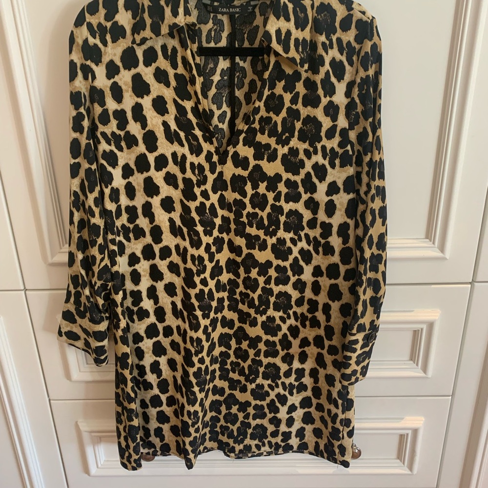 Zara leopard tunic - Picture 3 of 5